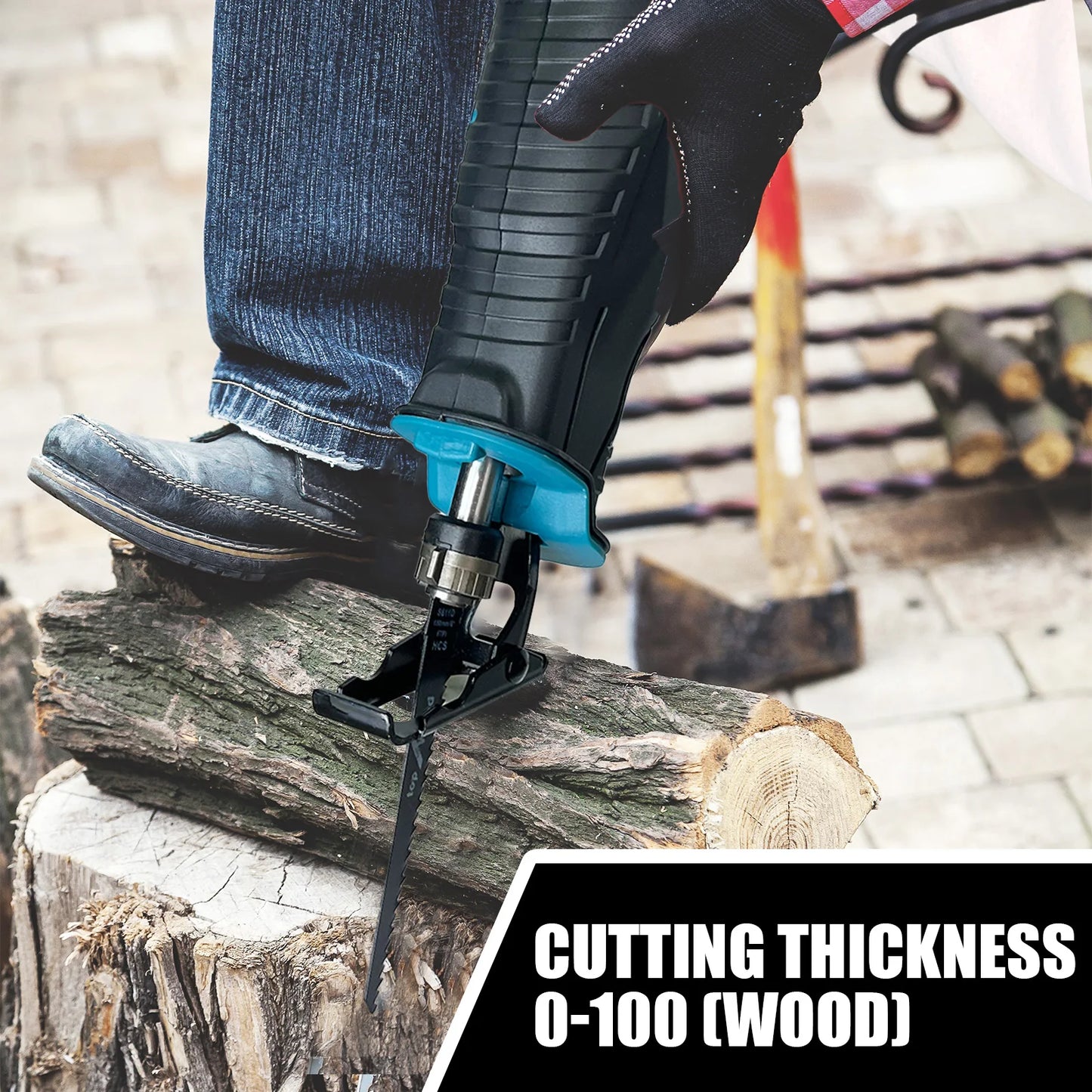 Makita DJR185Z Reciprocating Saw Cordless 18V Li-ion Battery PVC Pipe Cutting w/2Battery