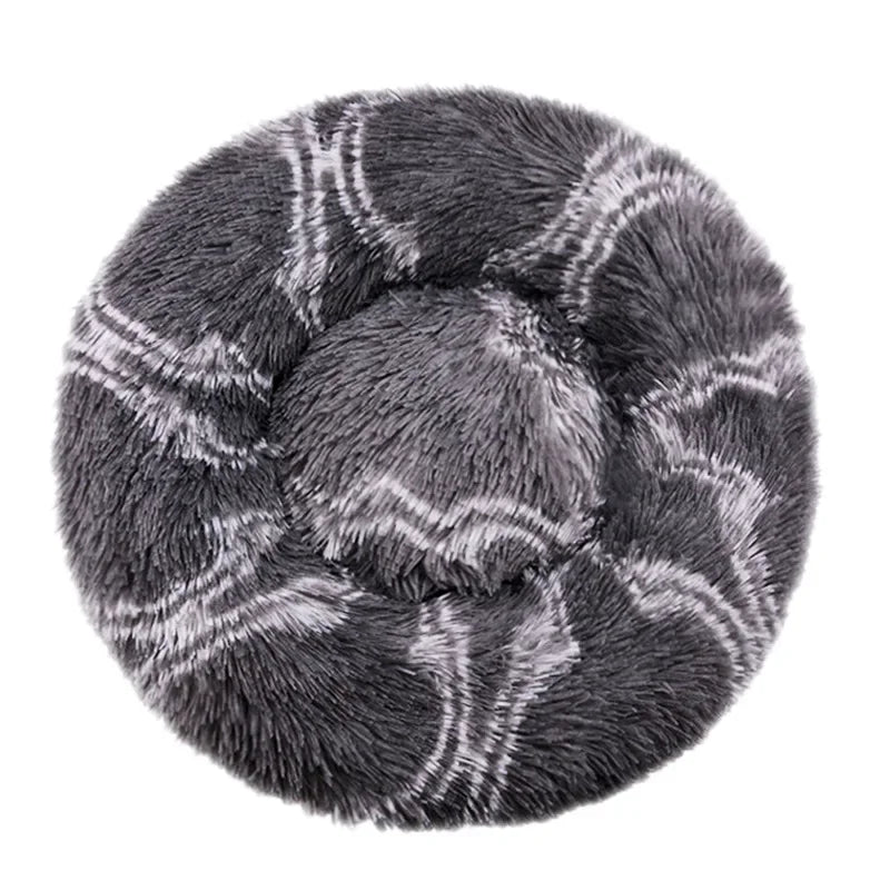 40-90cm 6 Sizes Round Super Soft Pet Bed for Large Dog & Cat