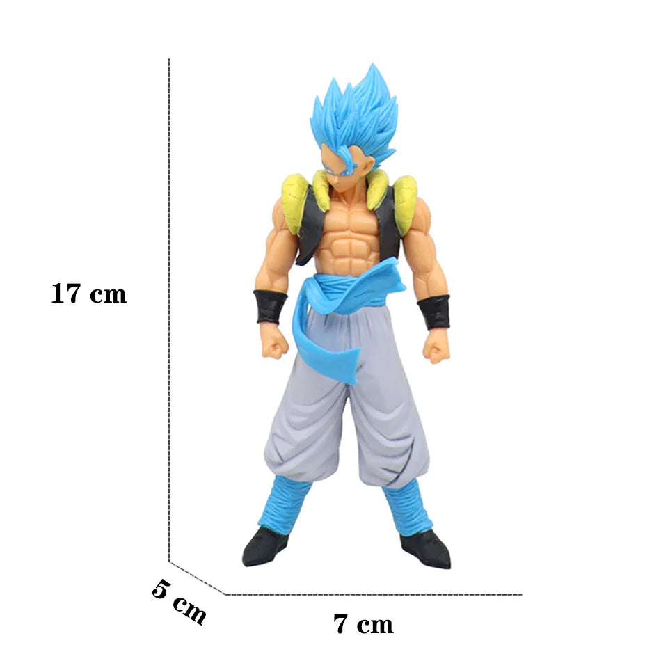 Dragon Ball Z Super Saiyan Anime Figurine Model GK Rose Goku Action Figure DBZ Gohan Figures Vegeta Statue Collection Toy