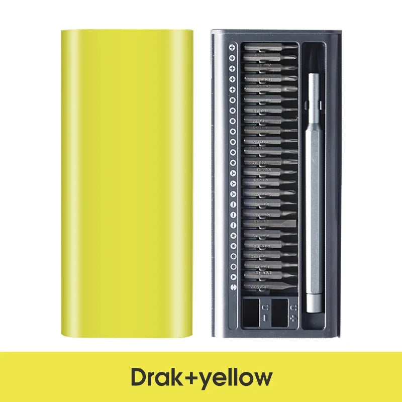 26 in 1 Precision Screwdriver Set Magnetic Screw Driver Bits Multifunctional Mini Repair Tool