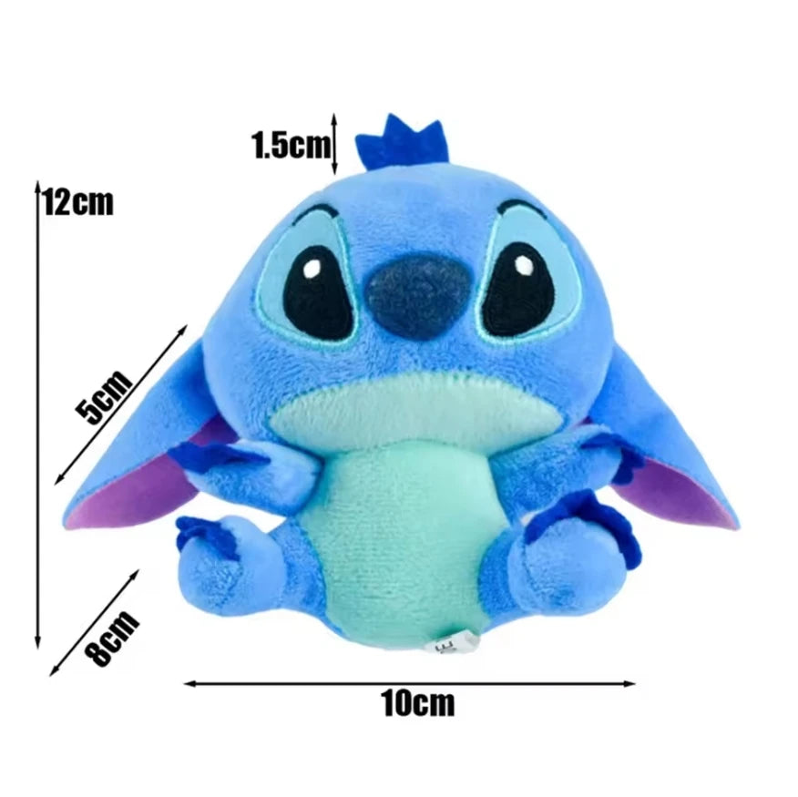 12cm 20cm 25cm Stitch Stuffed Plush Models Cartoon Dolls Anime Toys