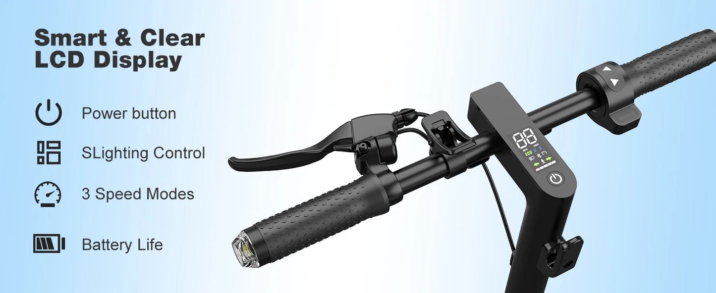 RCB R16 Electric Scooter 300W 25kmh 23 to 29km Range Foldable and App Control Superior For Adults Urban Riding