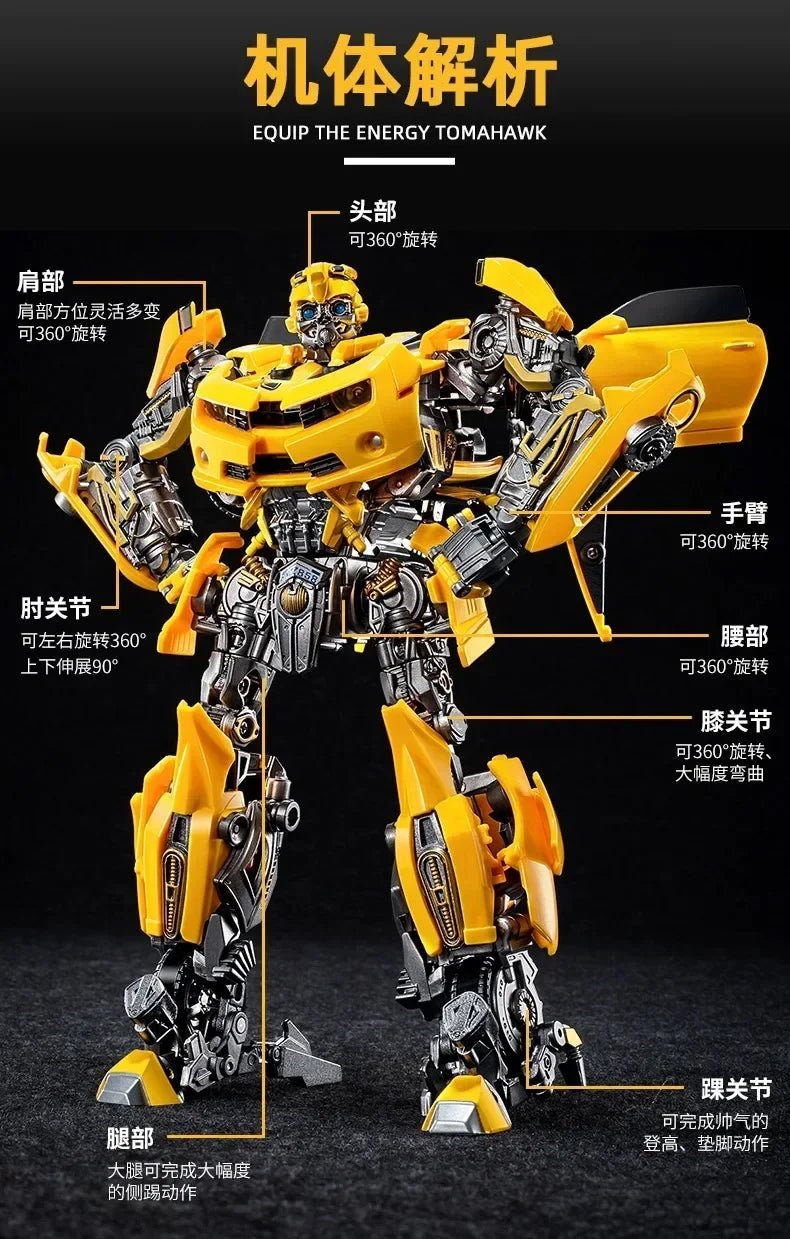 Transformation Anime Figure Primal Commander Metal Alloy Robot Action Figurine Toy Gifts