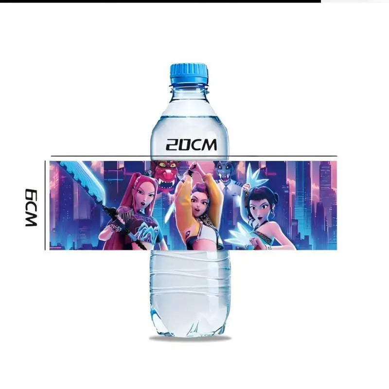 NEW Kpop Demon Hunter Decoration Birthday Supplies Kpop Birthday Theme Ballons Plate Cup Napkin Gift Bag Background Party Favor