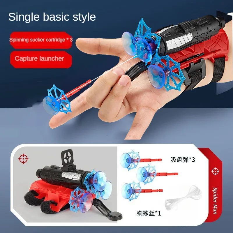 Anime Character Children Wrist Spiderman Glove Launcher Set Role Play Figures