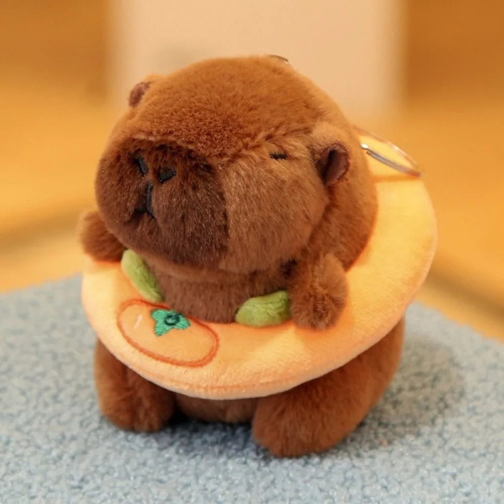 Cute Capybara Plush Toy Hoodie with Wings Simulation Doll Small Size Stuffed Animals