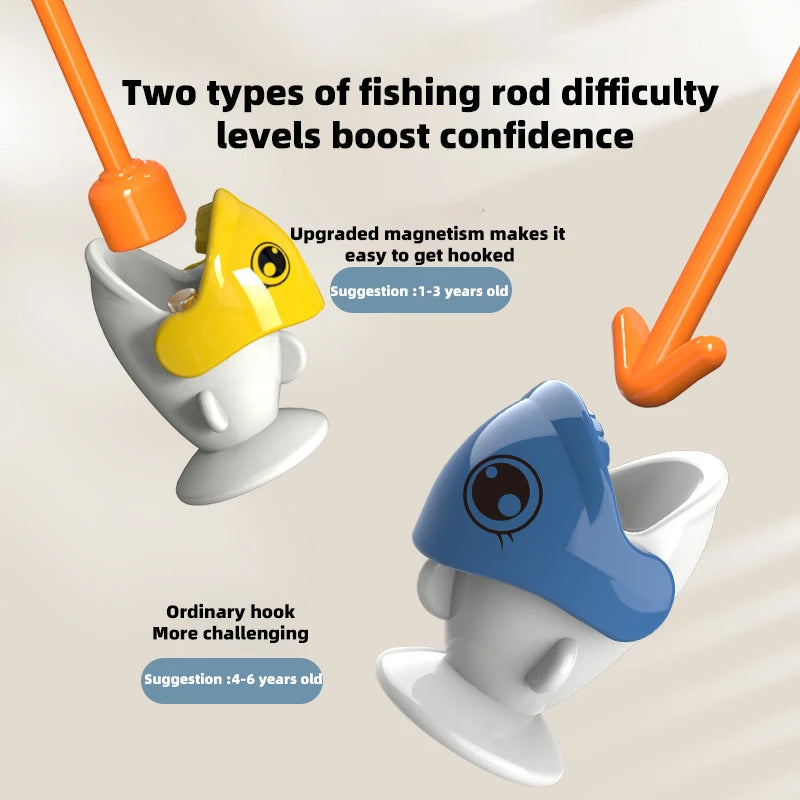 Baby magnetic fishing educational toys, children's first birthday gifts,intelligence development
