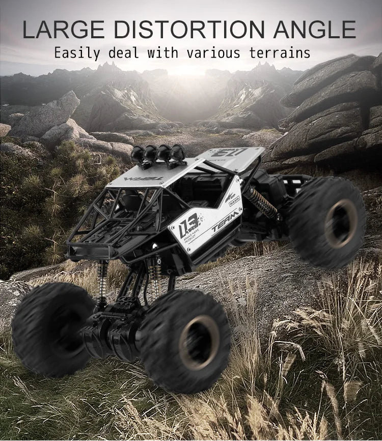 Oike RC Car Remote Control Climbing Vehicle Outdoor All Terrain Off-road Trucks 4WD Racing Drift Cars