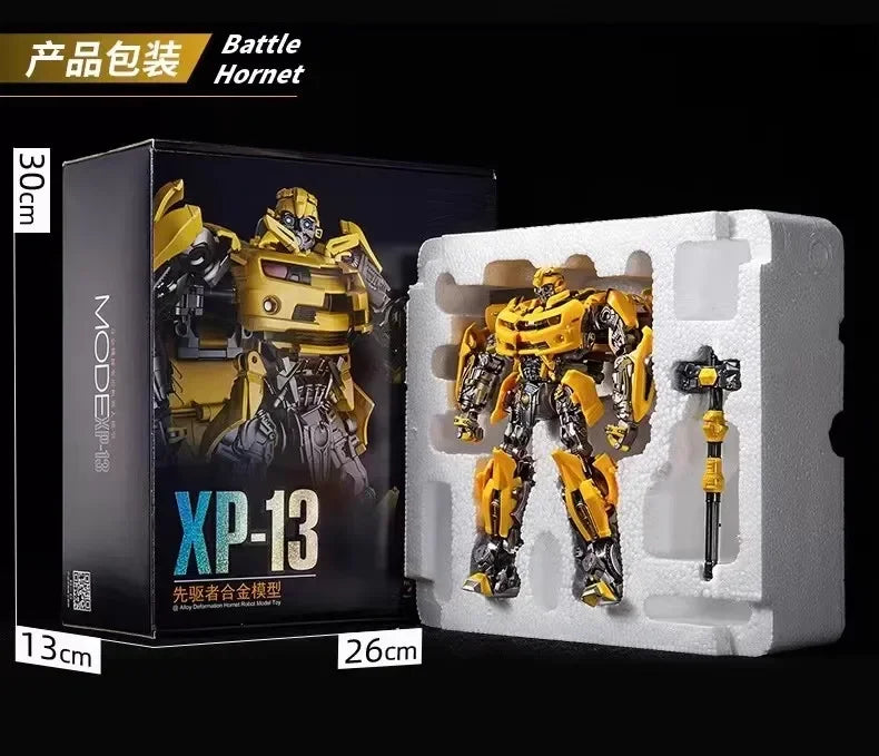 Transformation Anime Figure Primal Commander Metal Alloy Robot Action Figurine Toy Gifts