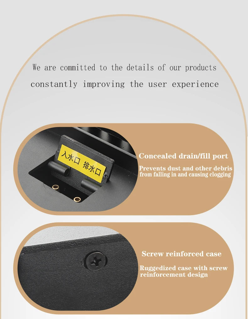 Water Vapor Fireplace Germicidal UV Lamps Customized 3D Flame Electric Fireplace Tv Stand