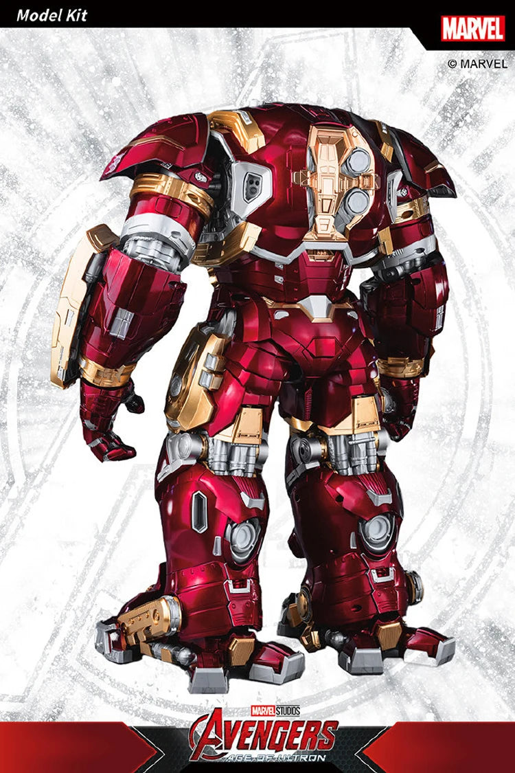 Marvel Anti-Hulk Armor Assemble Toy Movie Character Model 18 Inches Action Figures LED Emit Light Model Gift