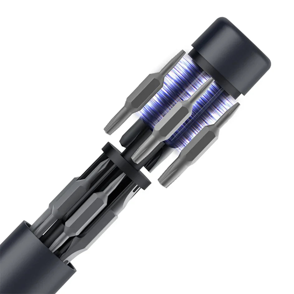 27 in 1 Precision Screwdriver Set  Magnetic Bits Pen Style Manual Repair Tools Kit