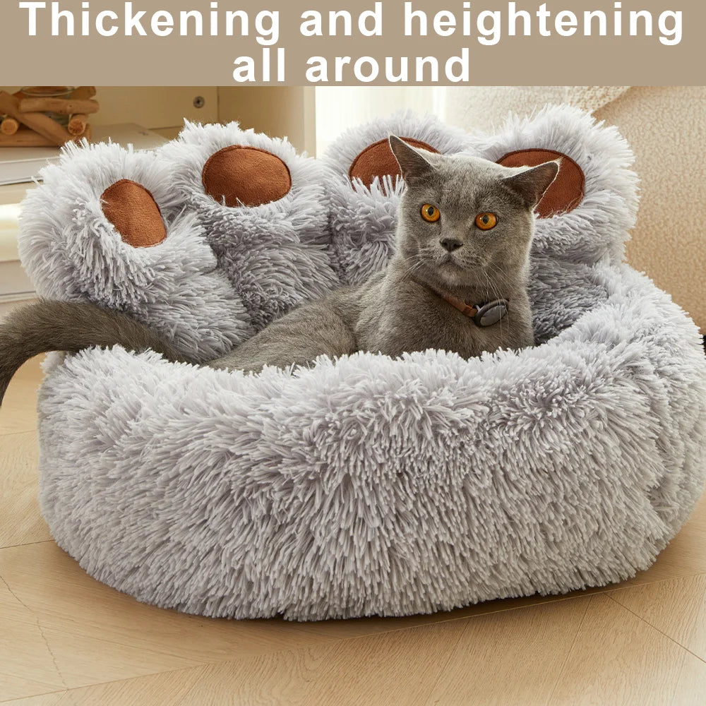 Fluffy Dog Bed Large Pet Products Sofa Baskets Pets Kennel Mat