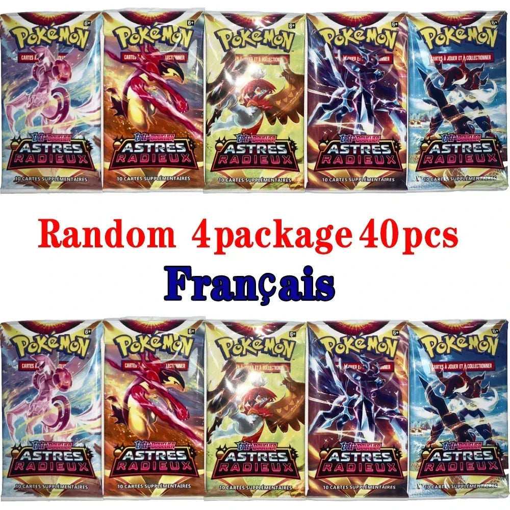 4 Pack Pokemon Cards 151 Team up Sun & Moon Thunder English Trading Card Collectible