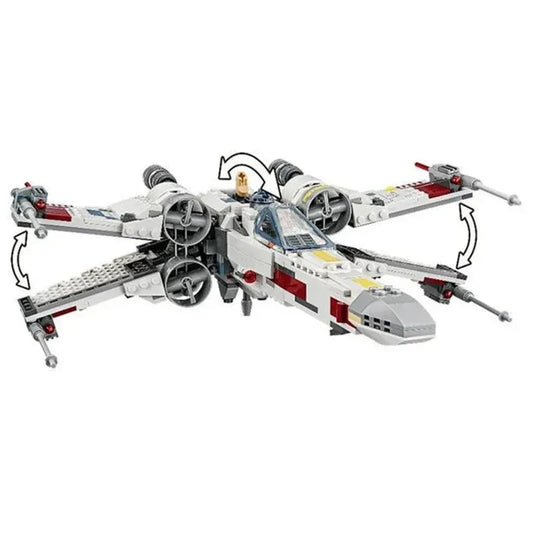 490PCS MOC75301 Space Program X-Wing Fighter Building Block Bricks