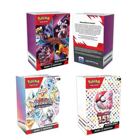 Pokemonessed Card 151 V10 Booster Bundle Destined Rivals Prismatic Evolutions Scarlet Violet 151 English Booster