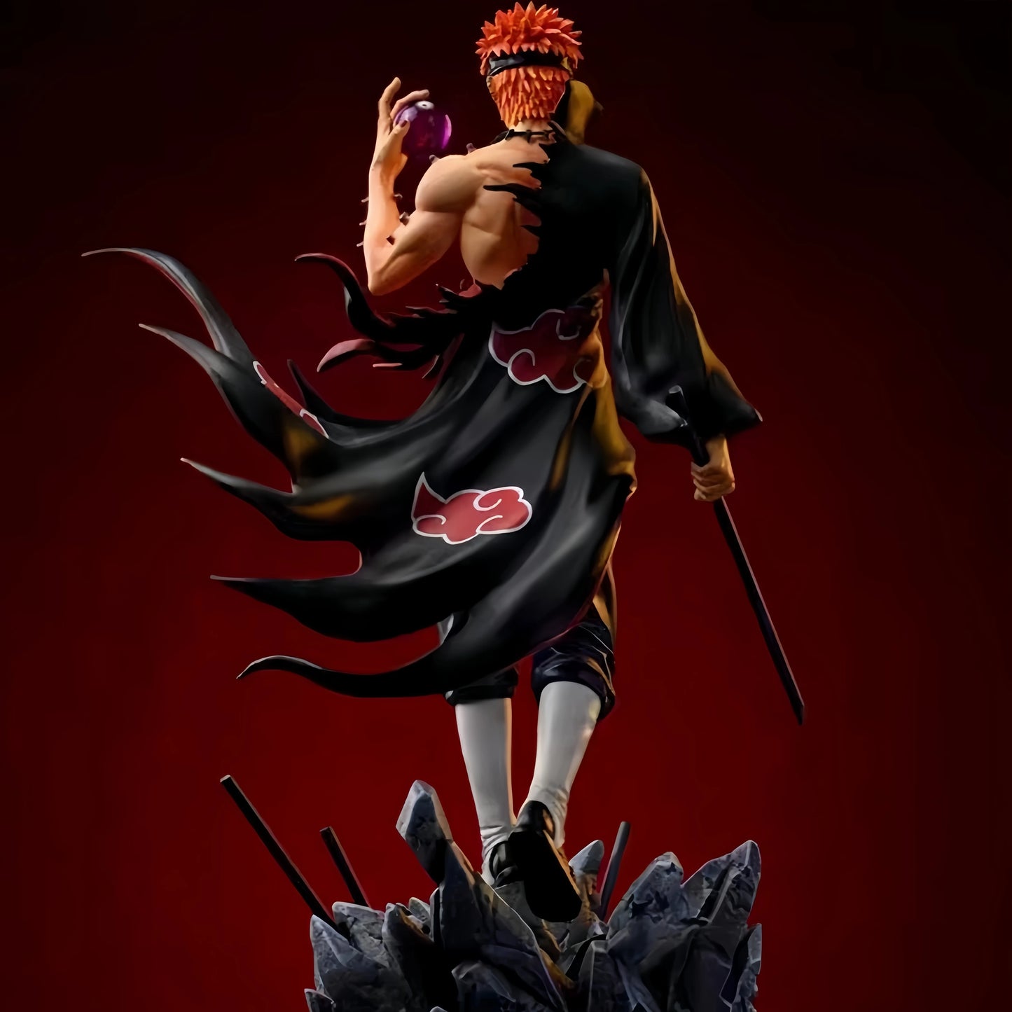 23cm/9in Anime Figures Naruto Figure Pain Figure PVC Statue Collection Model Toy