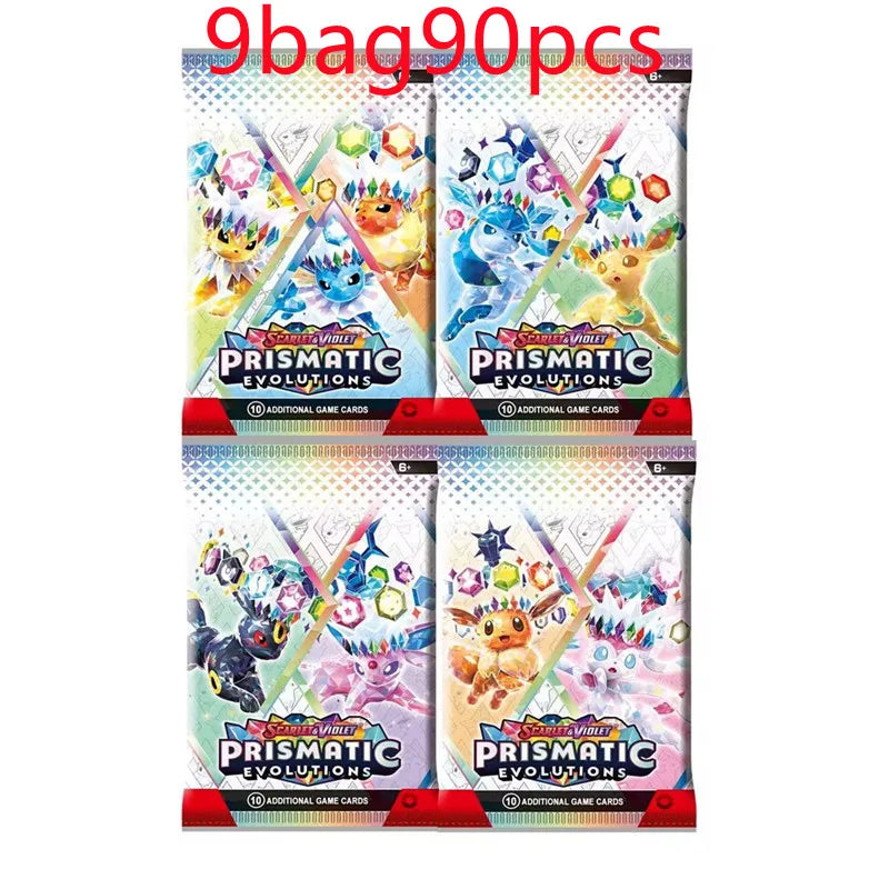 360 Pcs Pokemon Card Prismatic Evolutions Obsidian Flames PALDEAN FATES