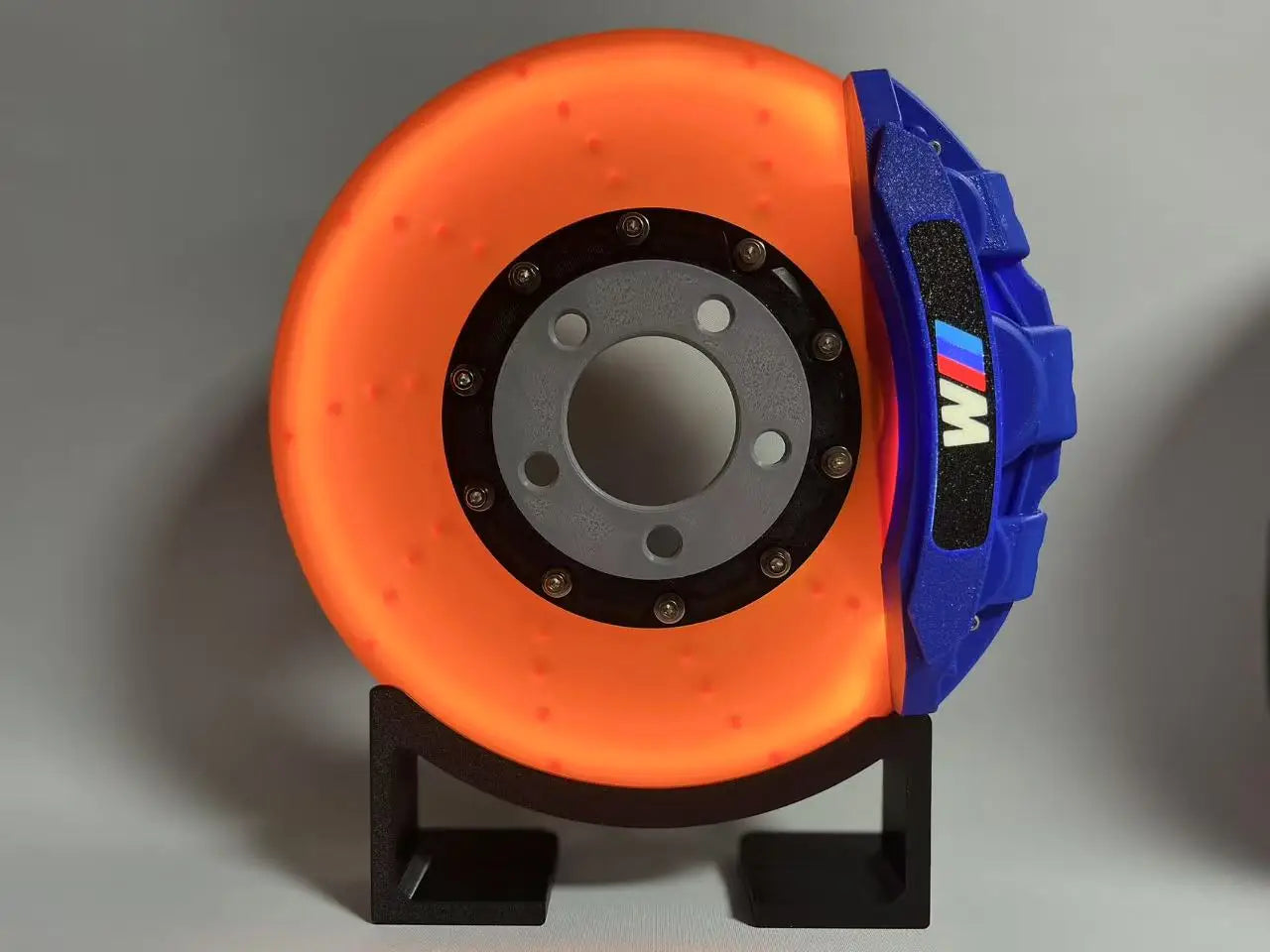 Creative Diy Brake Disc Modified Led Atmosphere Lights Handmade Desktop Wall-Mounted Night Light