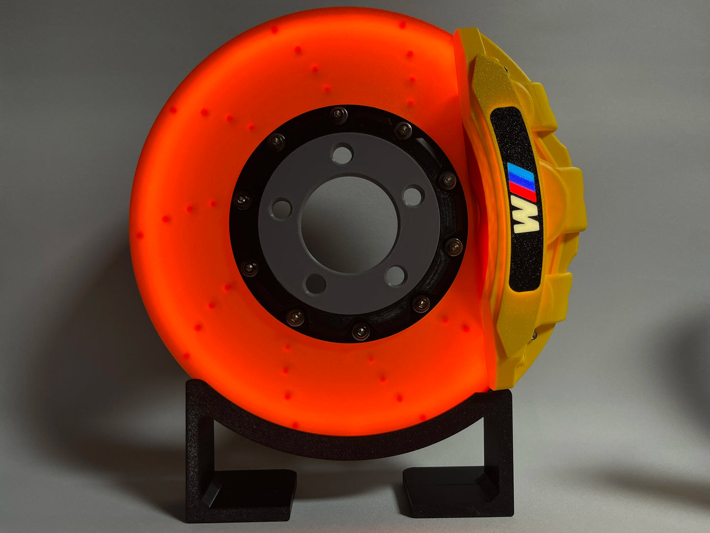 Creative Diy Brake Disc Modified Led Atmosphere Lights Handmade Desktop Wall-Mounted Night Light