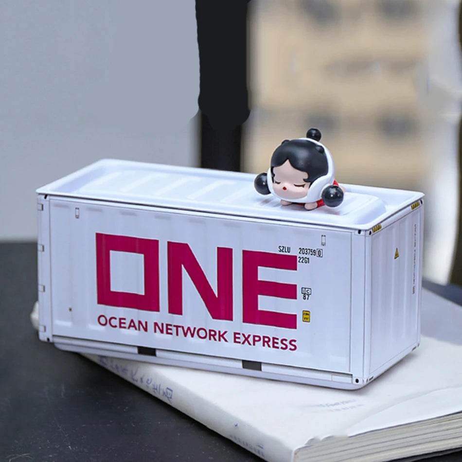 Mini Iron Storage Box Creative Decoration Desktop Model