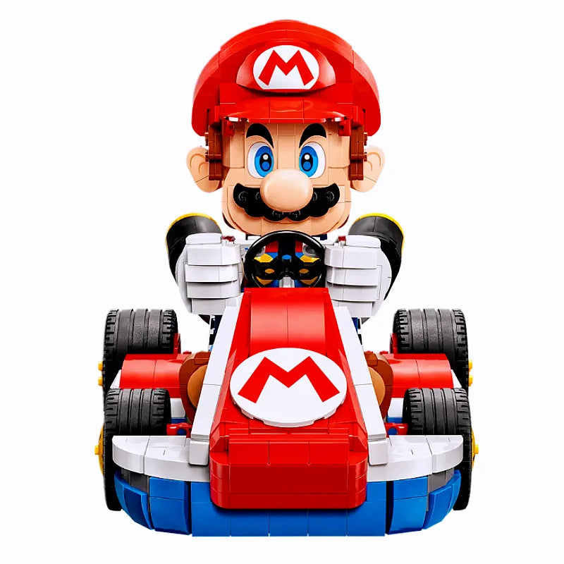 2025 Disney Mario Bros 1972pcs Standard Kart Classic Game Racing Building Blocks