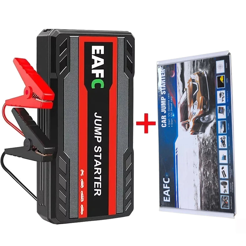 12V Car Jump Starter 600A-2000A Car Battery Starter Booster Emergency Start Portable Power Bank