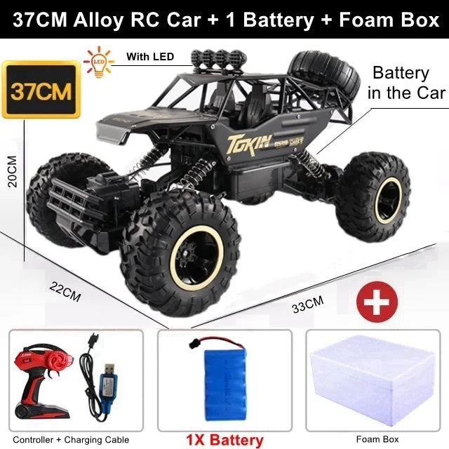 Oike RC Car Remote Control Climbing Vehicle Outdoor All Terrain Off-road Trucks 4WD Racing Drift Cars