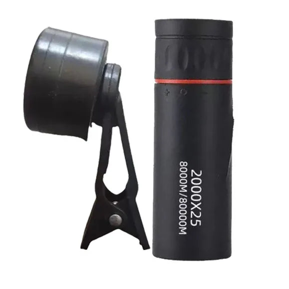 Monocular Telescope, Compact Portable for Travel, Hiking, Fishing, Camping, Stargazing, Concerts & Bird Watching