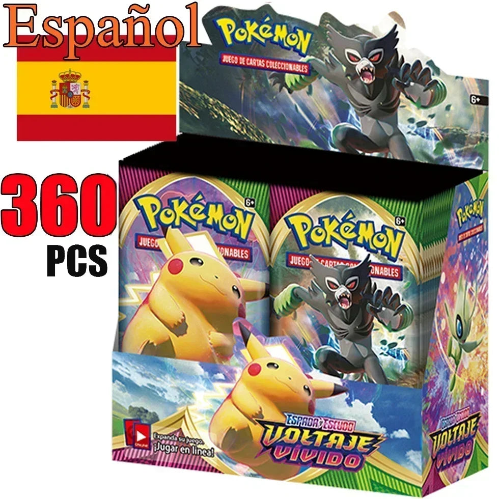 360Pcs Pokemoned Destined Rivals Prismatic Evolutions Card Stellar Crown 151 Ultra Prism English Booster Battle