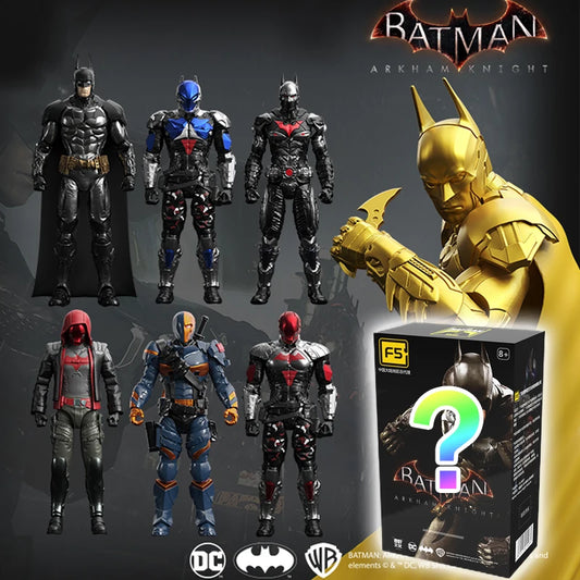 New F5 Batman Arkham Knight Assembled Model Blind Box 7style 10cm Action figures Collection Model Ornaments Toys Gift