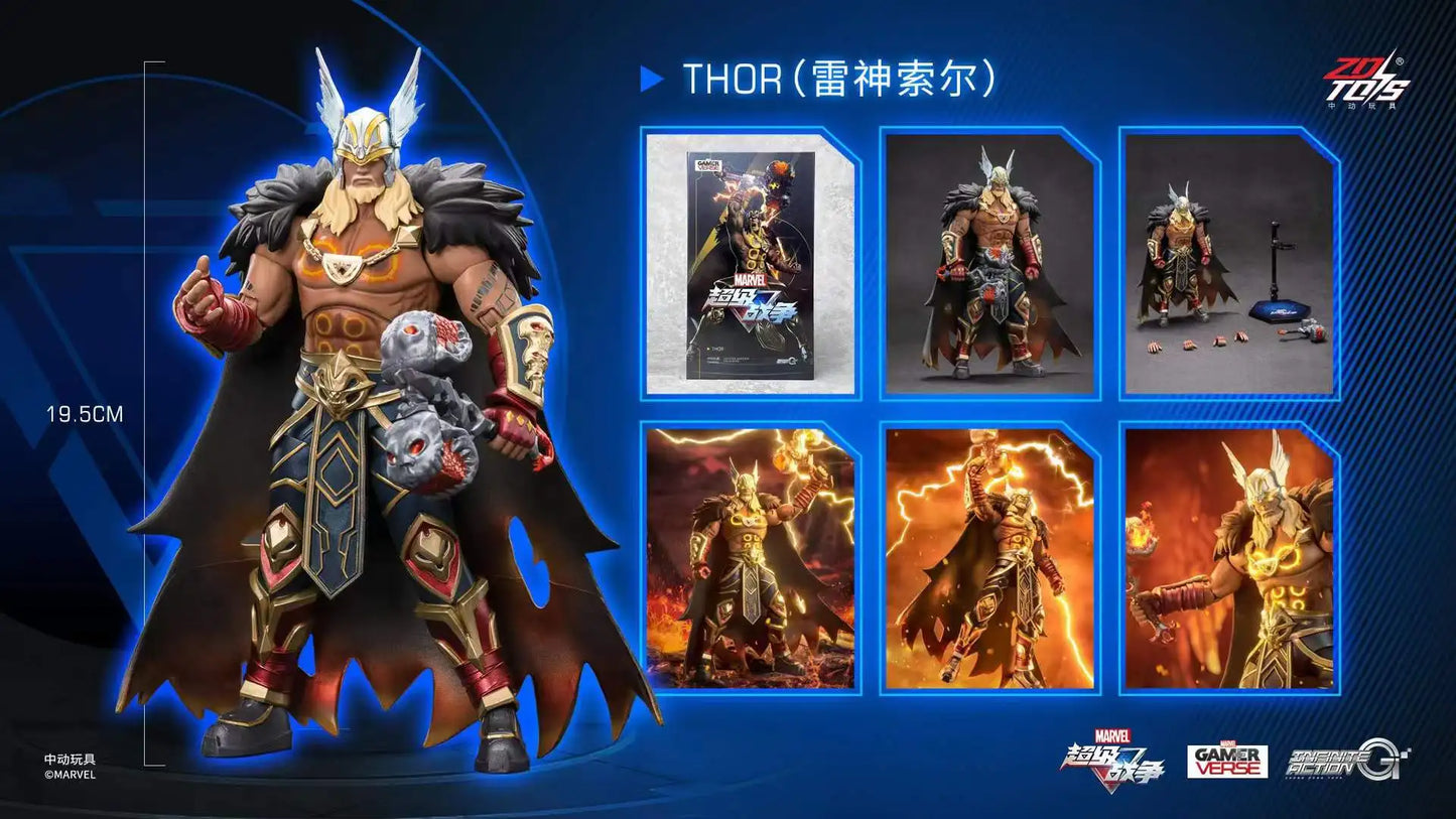 Deadpool & Wolverine  Action Figure ZD Original Thor 1/10 X-Men