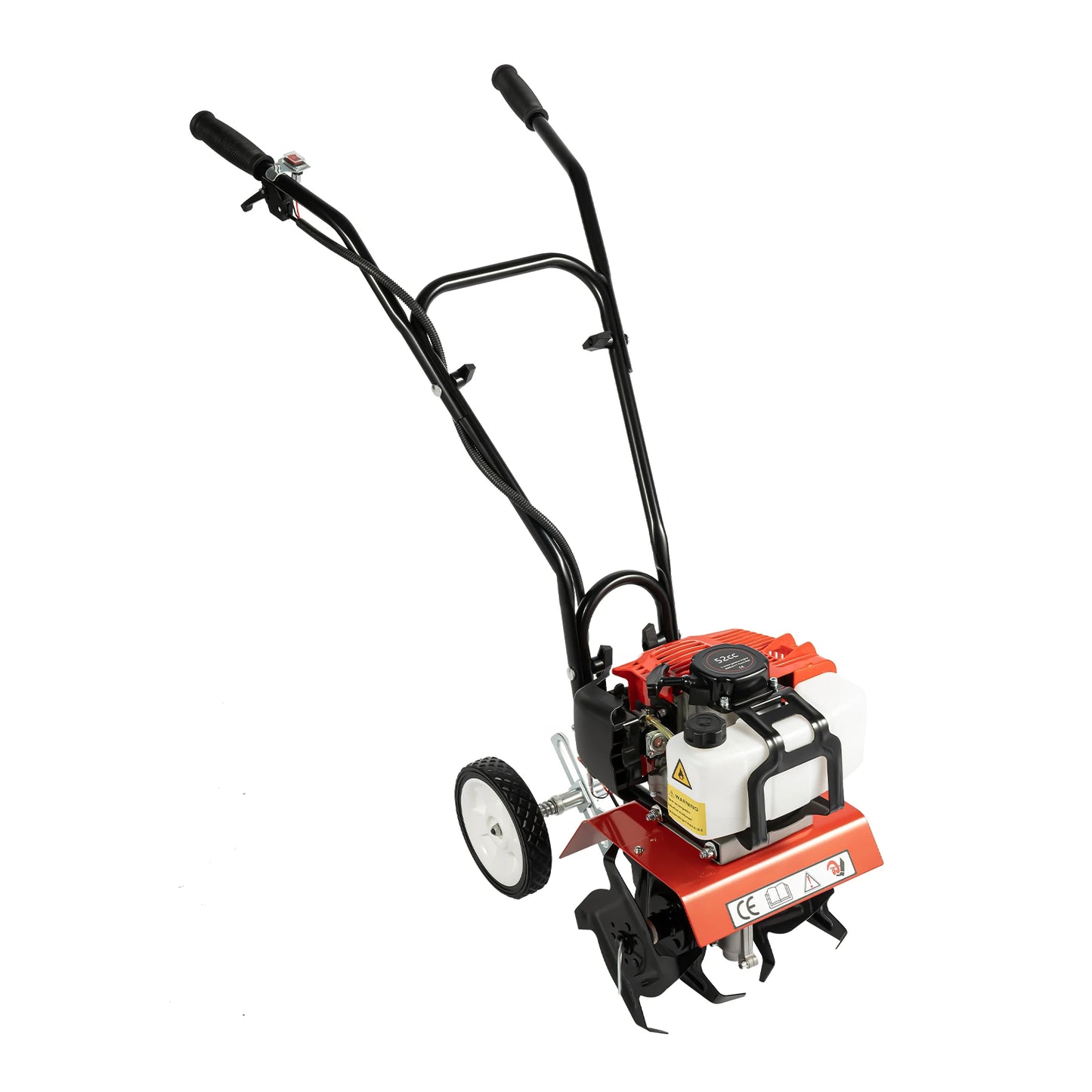 Powerful 52CC 1700W Garden Gasoline Tiller Cultivator Loosening Soil Machine
