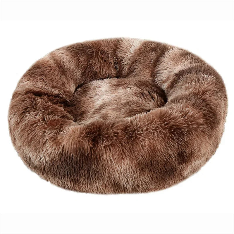 40-90cm 6 Sizes Round Super Soft Pet Bed for Large Dog & Cat