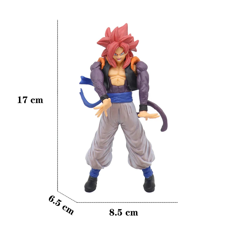 Dragon Ball Z Super Saiyan Anime Figurine Model GK Rose Goku Action Figure DBZ Gohan Figures Vegeta Statue Collection Toy