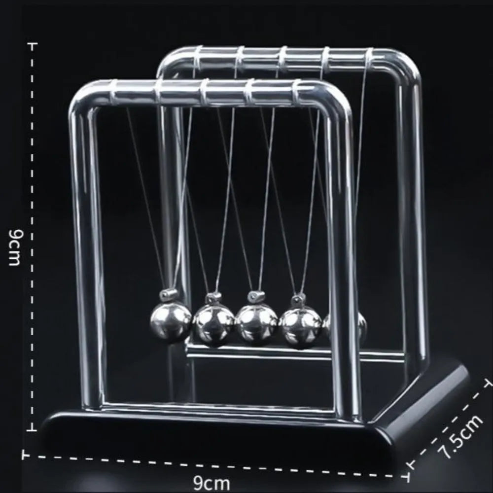 Newton's Cradle Balance Steel Ball Teaching Supplies Physics Science Pendulum Desktop Toys Home Decoration