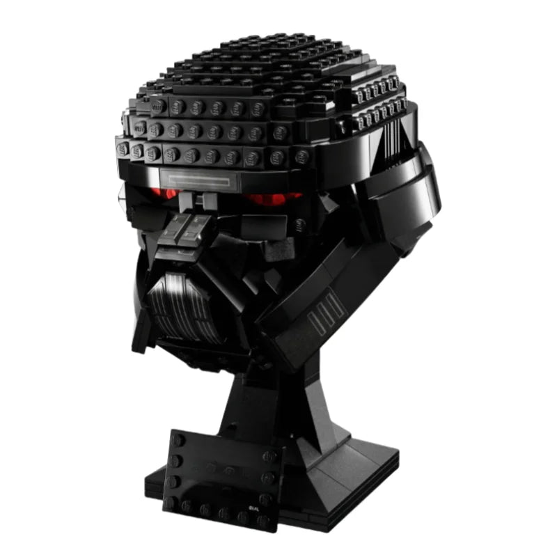 2025 Space War The Mandalorian Helmet Scout Dark Trooper Darth Vader 75429 Building Blocks Desk Decoration