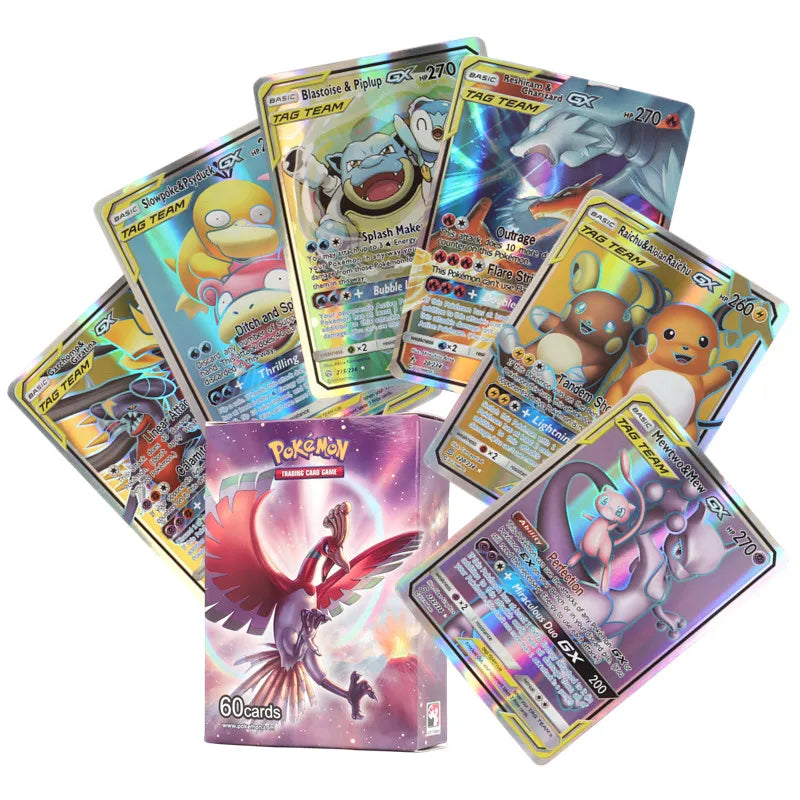 New Holographic Pokemon Cards Scarlet Violet 80Vmax 20EX English Letter Pokemon Trading Card