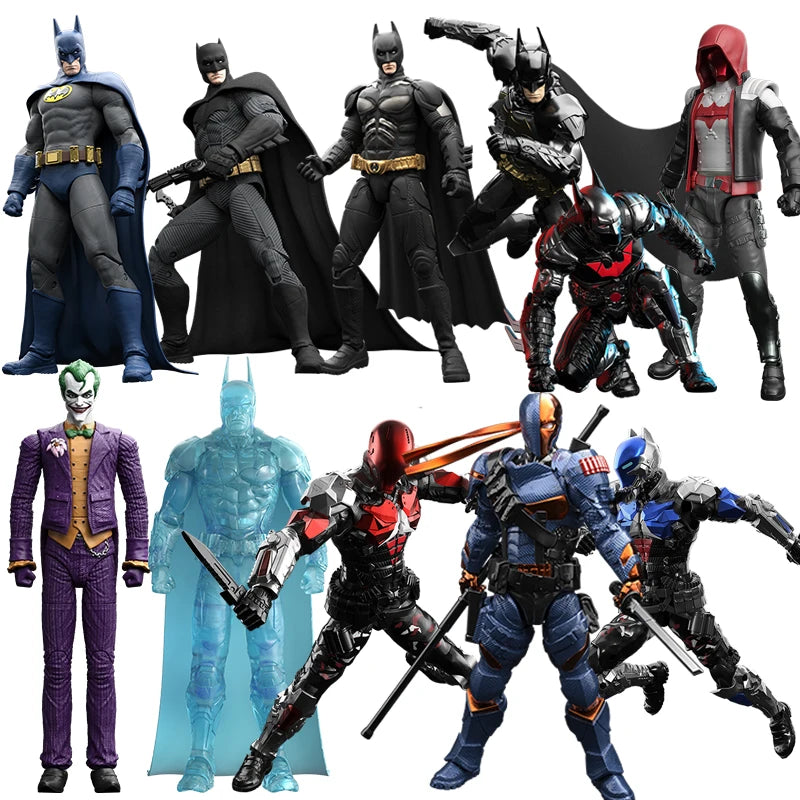 New F5 Batman Arkham Knight Assembled Model Blind Box 11style 10cm Action Figure Collection Model Toys