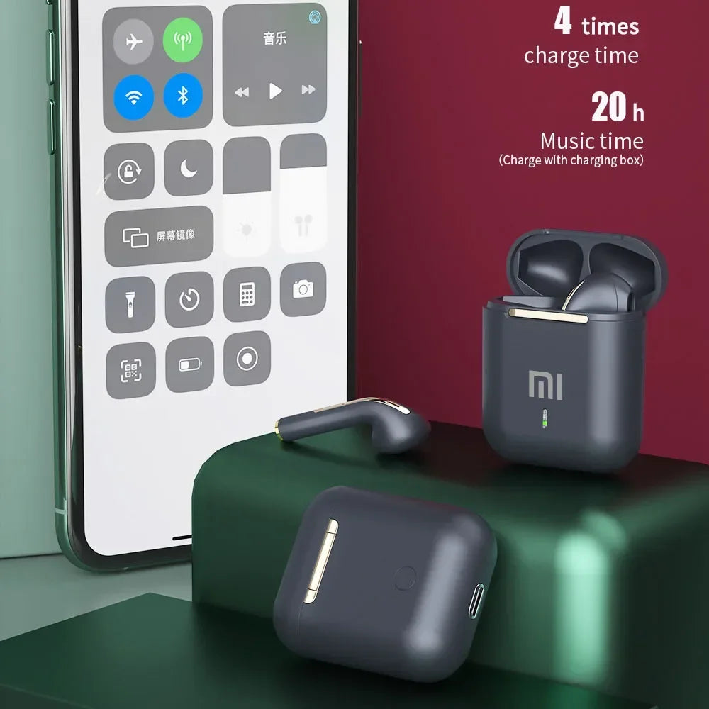 XIAOMI J18 Headset Wireless Earphones Bluetooth Headphones True For Stereo Sport Game TWS Earbuds With Mic