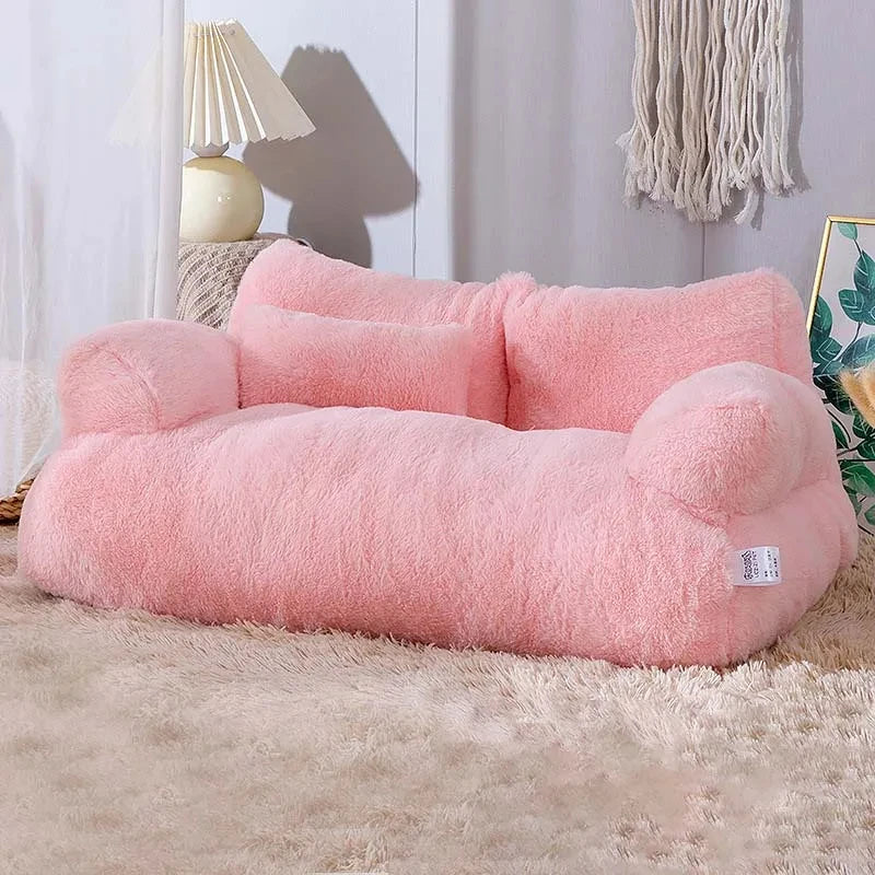 Luxury Cat Bed Sofa Winter Warm Nest Pet Bed for Small Medium Dogs Cats