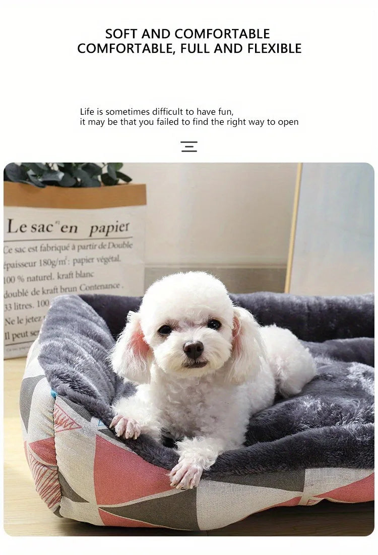 Pet Dog Bed Sofa Mats Coussin Chien Accessories Dogs Basket Supplies For Large Medium Small