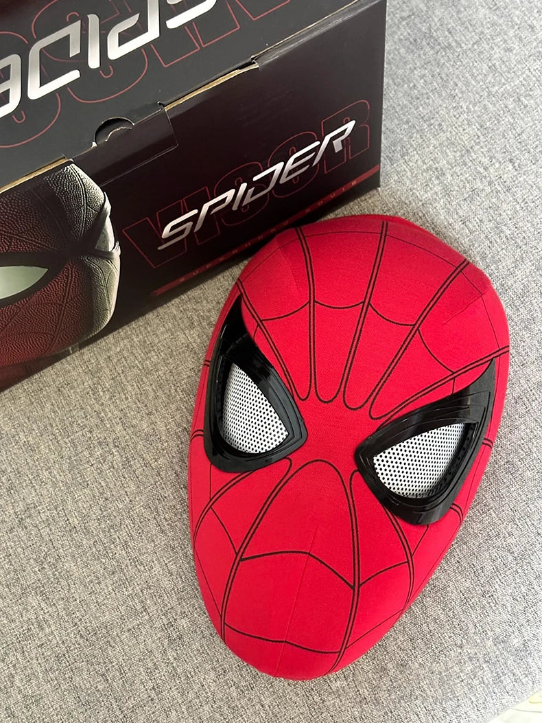New Spider-man: No Way Home Spider Man Mask Luxury Helmet Rechargeable Remote Eyes Movable Mask