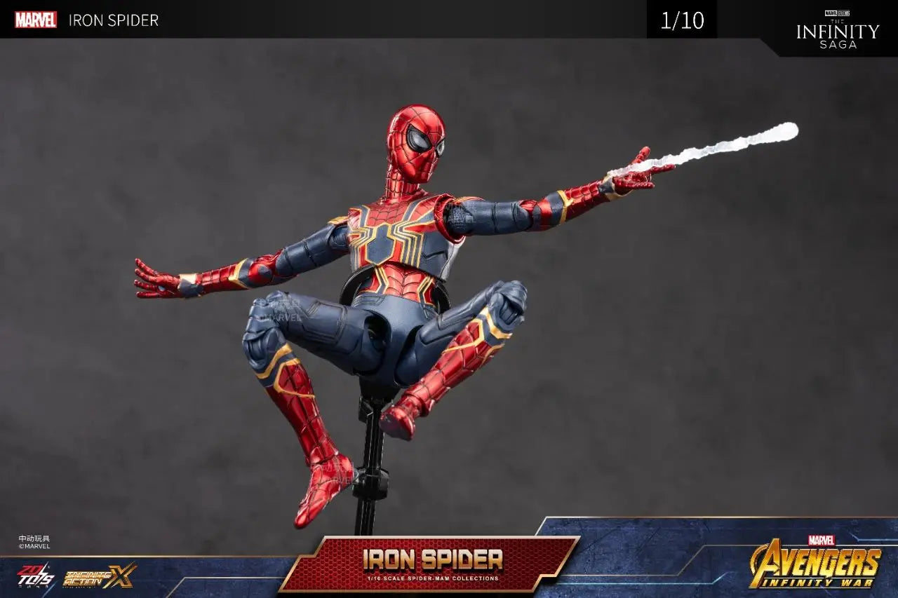 Spider Man No Way Home Action Figure Peter Parker Gold Black Red Model  Adult Collectible Toy