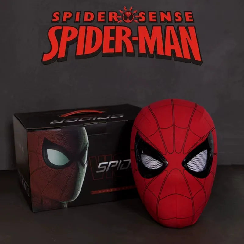 New Spider-man: No Way Home Spider Man Mask Luxury Helmet Rechargeable Remote Eyes Movable Mask