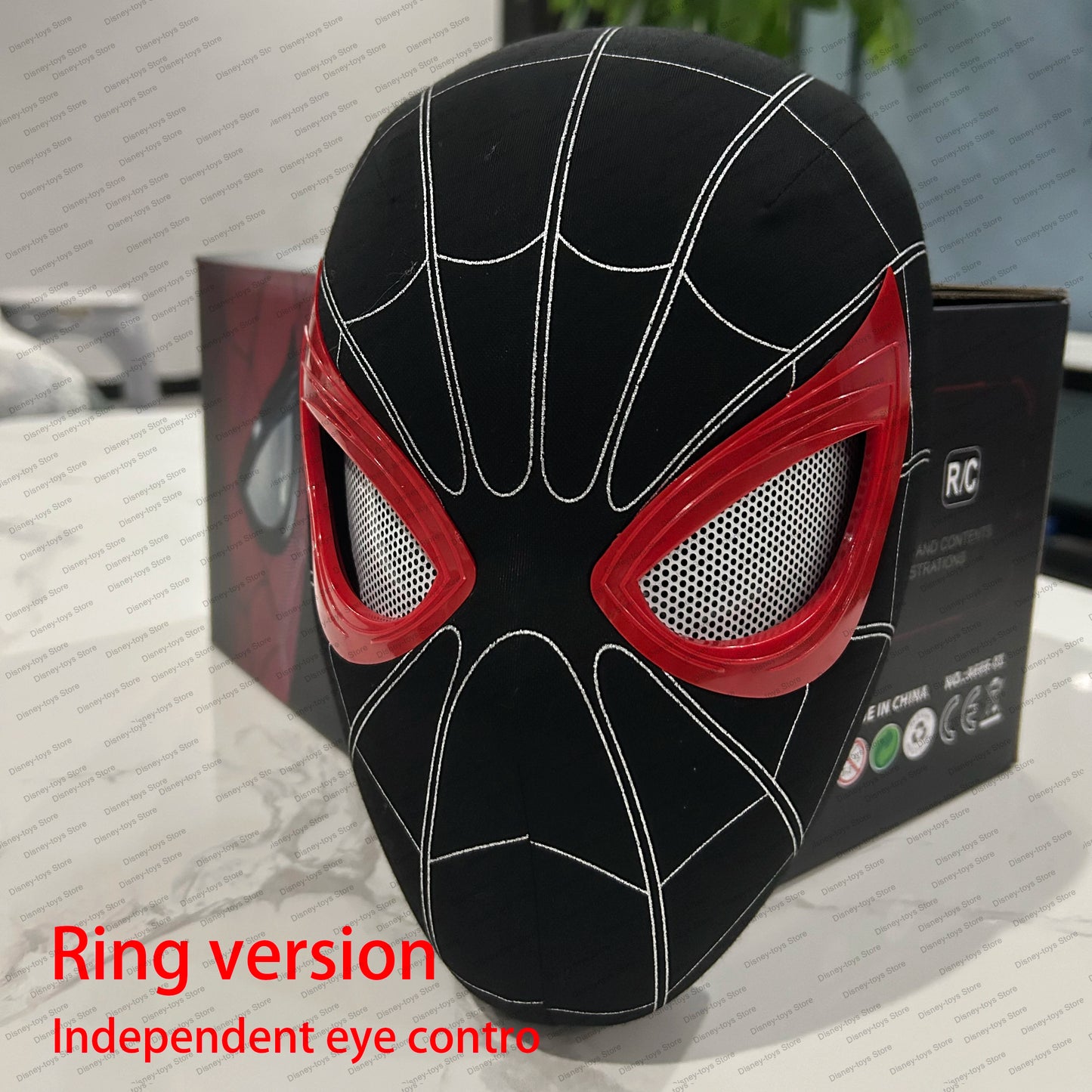 New Spider-man: No Way Home Spider Man Mask Luxury Helmet Rechargeable Remote Eyes Movable Mask