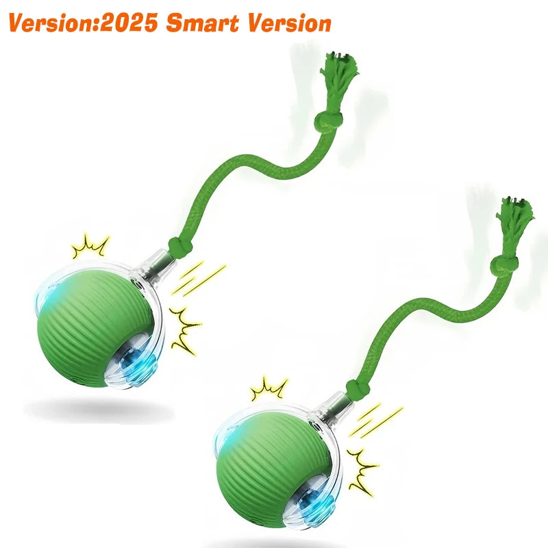 New Dog Interactive Ball Toy,Automatic Rolling Dog Ball Rechargeable,Smart Puppy Interactive Toy,Intelligent Balls Toy for Dogs