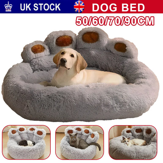 Fluffy Dog Bed Large Pet Products Sofa Baskets Pets Kennel Mat