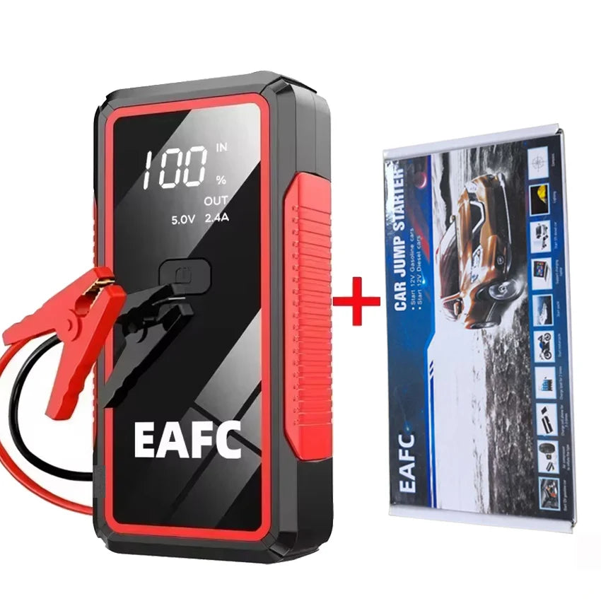 12V Car Jump Starter 600A-2000A Car Battery Starter Booster Emergency Start Portable Power Bank