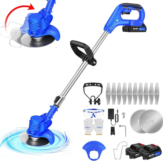 21V Grass Electric Cordless trimmer with Battery, Cutter Garden Tools